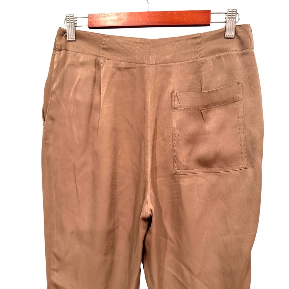 3.1 Phillip Lim Viscose Crop Joggers in Taupe Size 6 - Picture 4 of 8
